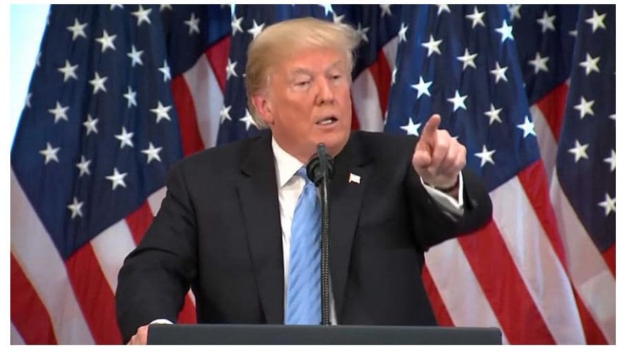 “Po zoti kurd, bëni pyetjen tuaj”, Trump ngazëllen kurdët me komentin gjatë një konference shtypi (VIDEO)