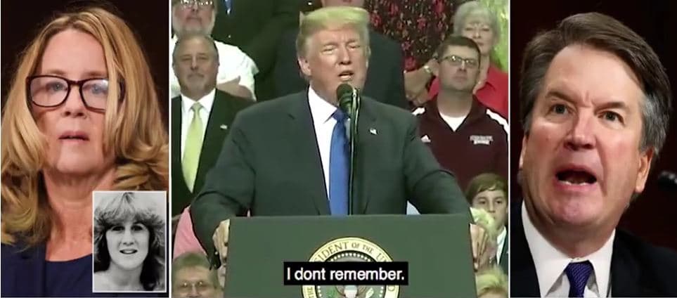 "Kam pasur një birrë, nuk më kujtohet", Trump ironizon dëshminë e Ford në Senat kundër Brett Kavanaugh