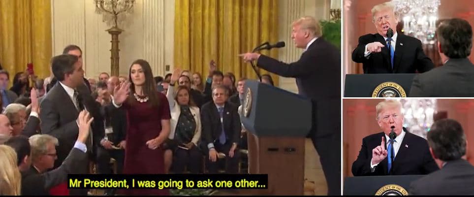 Rezultatin e zgjedhjeve Trump e quan "sukses të jashtëzakonshëm”, por si gjithmonë vazhdon përplasjen me gazetarët