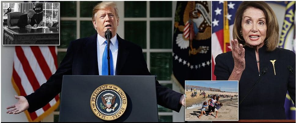 Trump shpall emergjencë kombëtare duke anashkaluar Kongresin për 8 miliard $ për murin me Meksikën