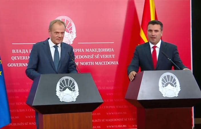 Tusk, dritë jeshile Maqedonisë: Ju e keni bërë tuajën, tani BE-ja të bëjë atë që i takon