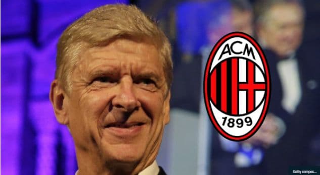 Drejtuesit e Milanit pritet t'i besojnë stolin e skuadrës francezit Arsene Wenger