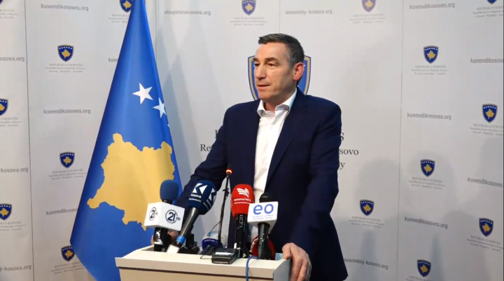 Veseli flet për fundin e demarkacionit dhe për grupin e ri parlamentar