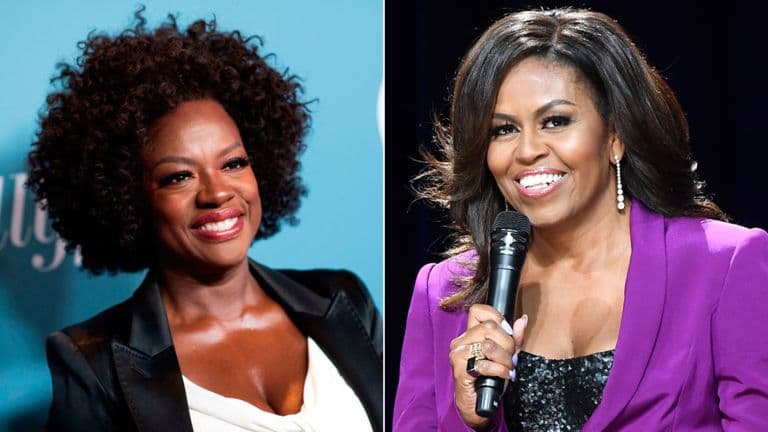 Viola Davis adhuruese e Michelle Obamas