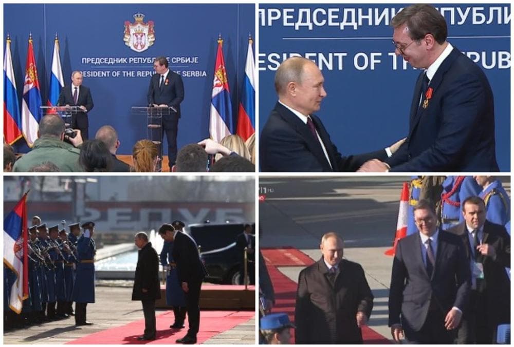 Putin në Beograd: Pozicioni i Rusisë në raport me Kosovën është i njohur