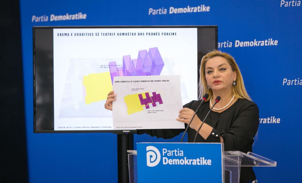 Vokshi: Rama dhe Veliaj po grabisin pronën, do ndërtojnë 6 kulla brenda territorit të Teatrit Kombëtar
