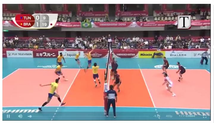 Volejboll/ Brazili nuk njeh humbje në Botëror (VIDEO)
