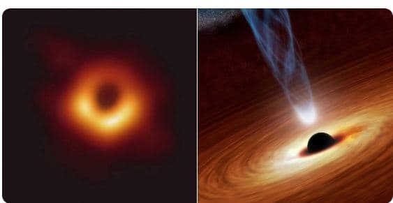 Astronomët publikojnë foton e parë të “vrimës së zezë” (VIDEO)