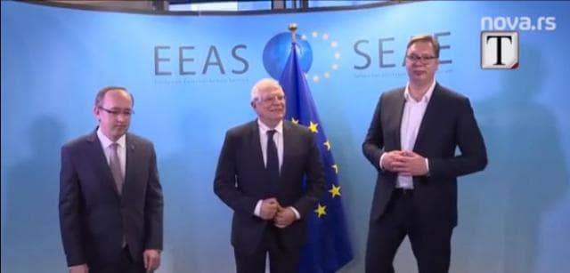 Vuçiç për liderët kosovarë: Hiqni dorë, në takim s'do ketë marrëveshje përfundimtare (VIDEO)