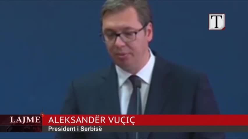 Beograd, presidenti i Qipros kundër pavarësisë së Kosovës (VIDEO)