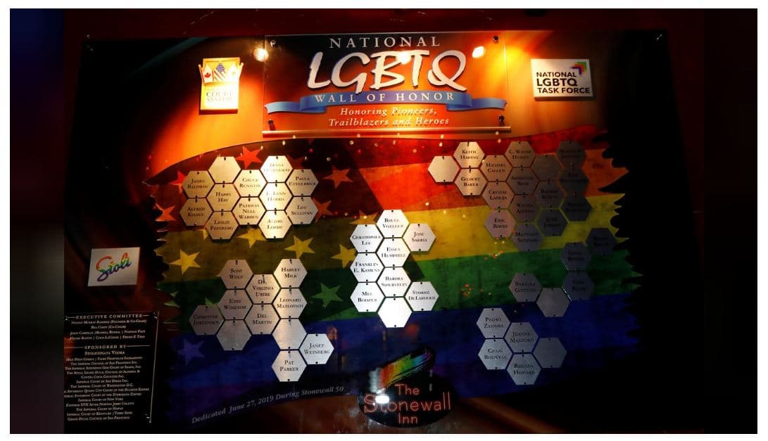 Nju-Jork, pionierët e lëvizjes LGBTQ në murin e nderit në Stonewall