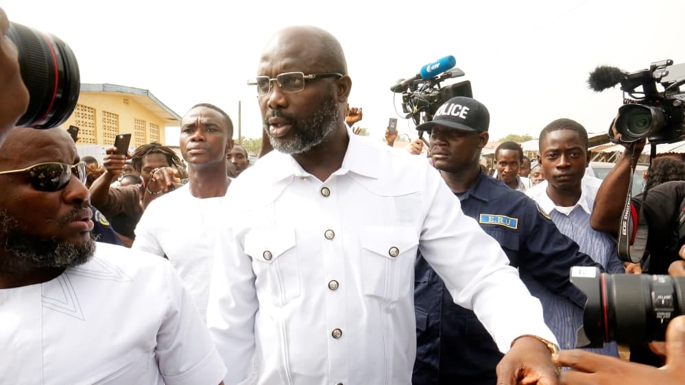 Fitoi ‘Topin e Artë’ me Milanin, tani George Weah zgjidhet presidenti i Liberisë