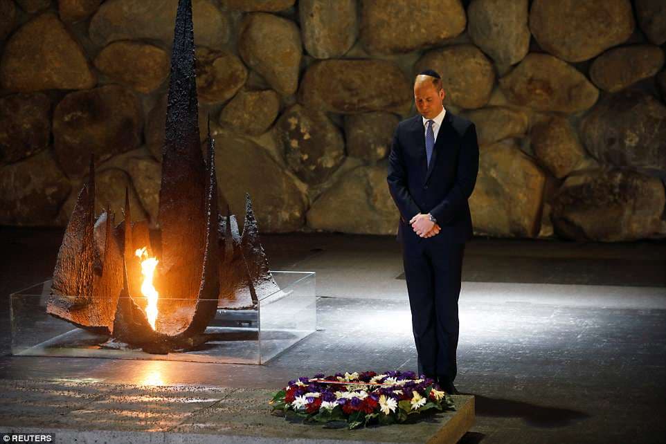 Princi Uilliam kërkoi të jepte 'mesazh paqeje' për udhëheqësit palestinezë