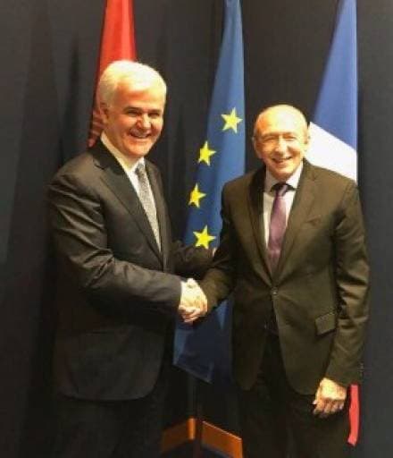 Xhafa me homologun francez, Collomb: Të kënaqur nga zhvillimet pozitive