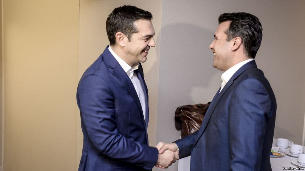 Çështja e emrit, Tsipras dhe Zaev zhvillojnë një bisedë telefonike