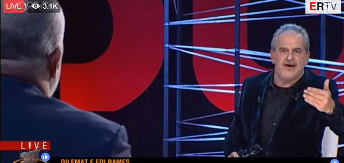 Rama debat me Zhejin në studio: Mos më fol mua me “ti” (VIDEO)