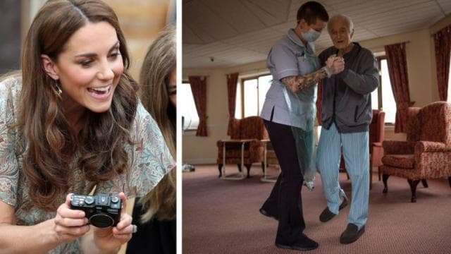 Kate Middleton, projekt fotografik me temë koronavirusin