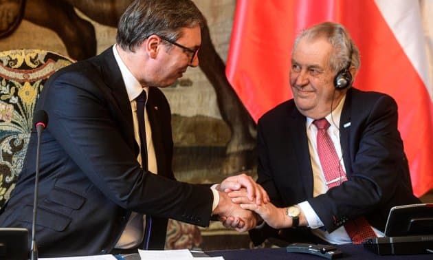 Ministria e Jashtme Çeke për MCN: Deklaratat e Zeman në Serbi nuk përfaqësojnë qëndrimin zyrtar