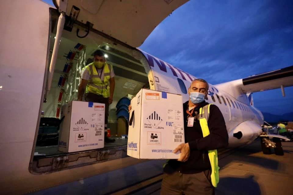 Rama: Mbërrijnë në Rinas 11 700 doza Pfizer