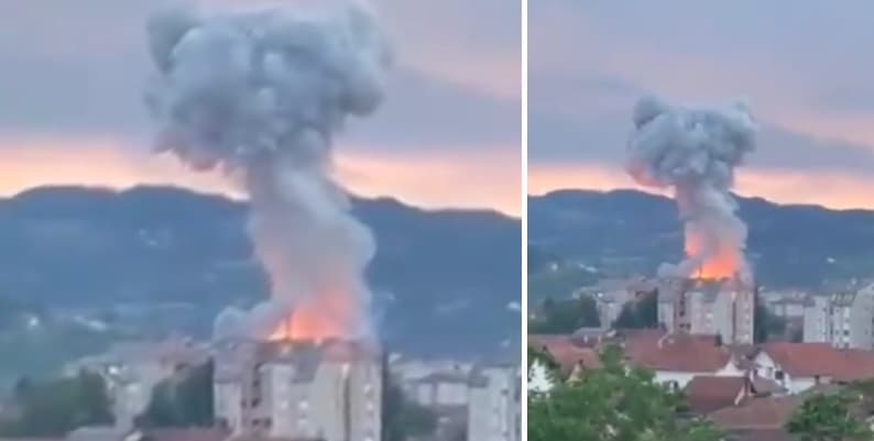 Shpërthim në një fabrikë municionesh në Serbi, 3 të plagosur