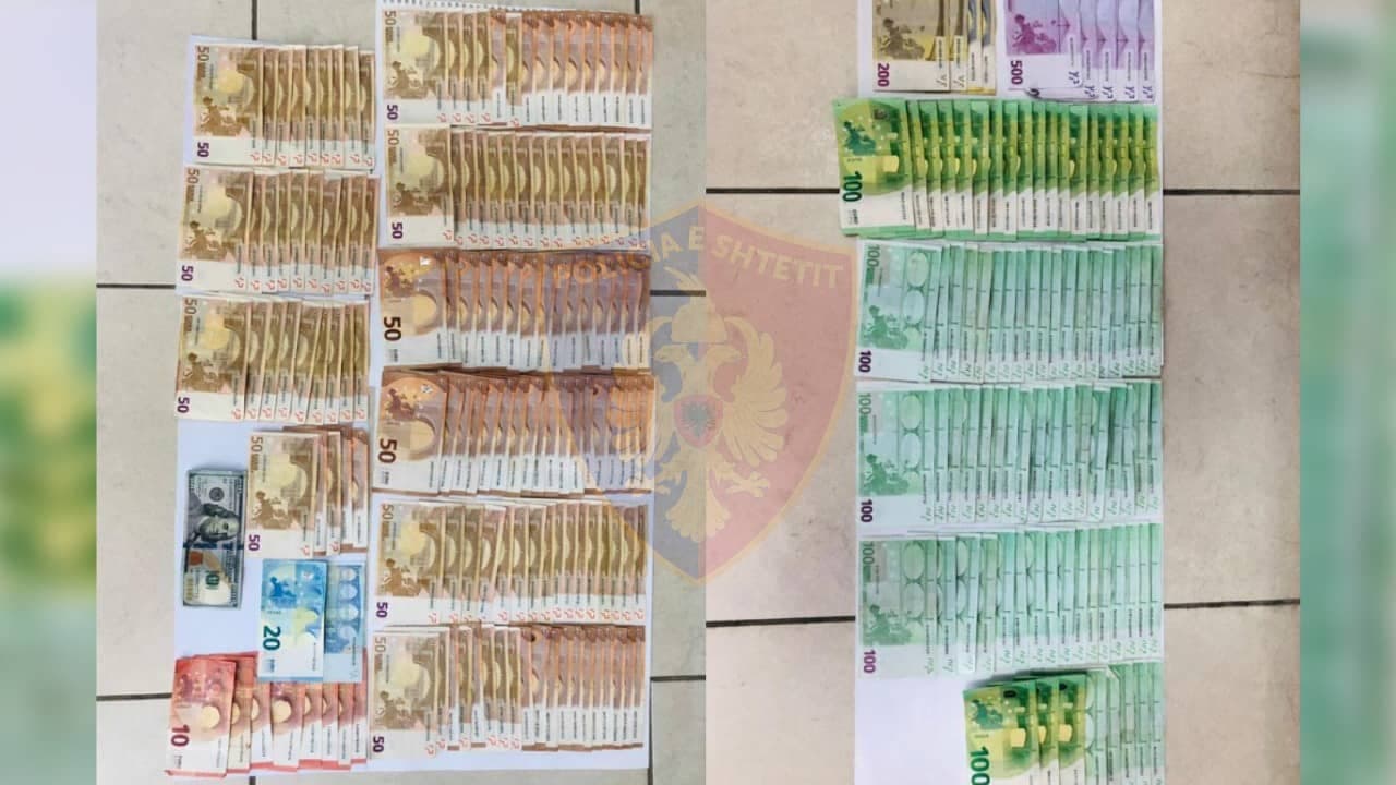 Tentoi të kalonte në Qafë-Thanë me mbi 17 mijë euro të padeklaruara, arrestohet i riu