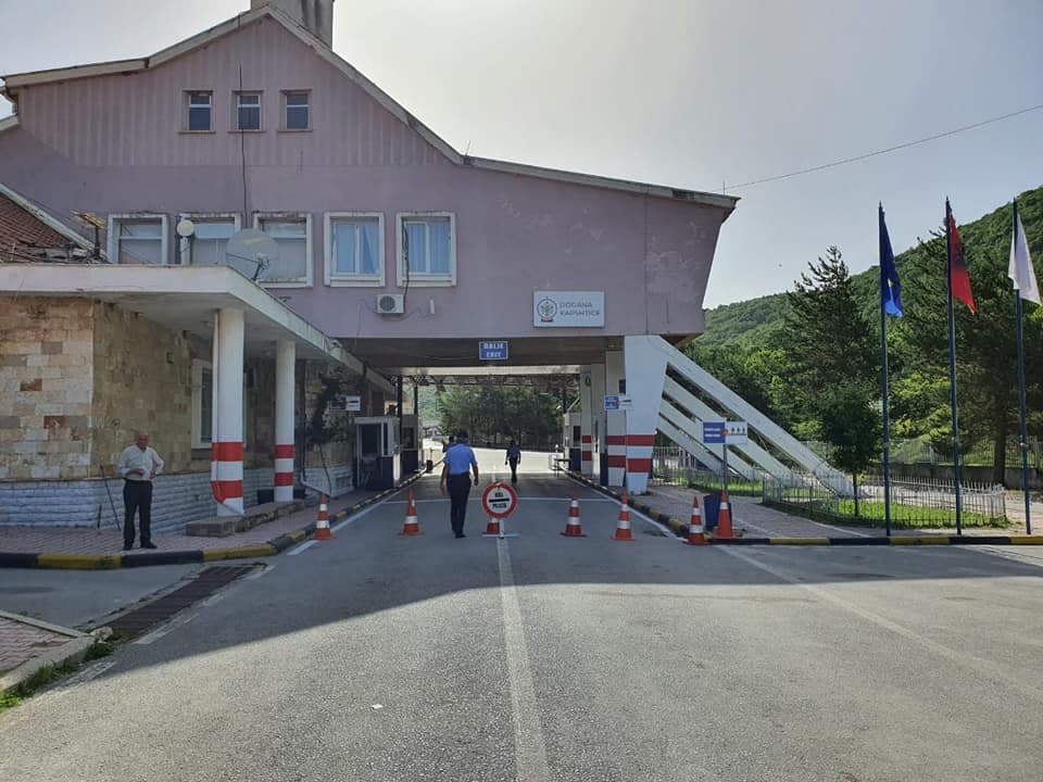 Dogana e Kapshticës e mbyllur deri më 3 korrik