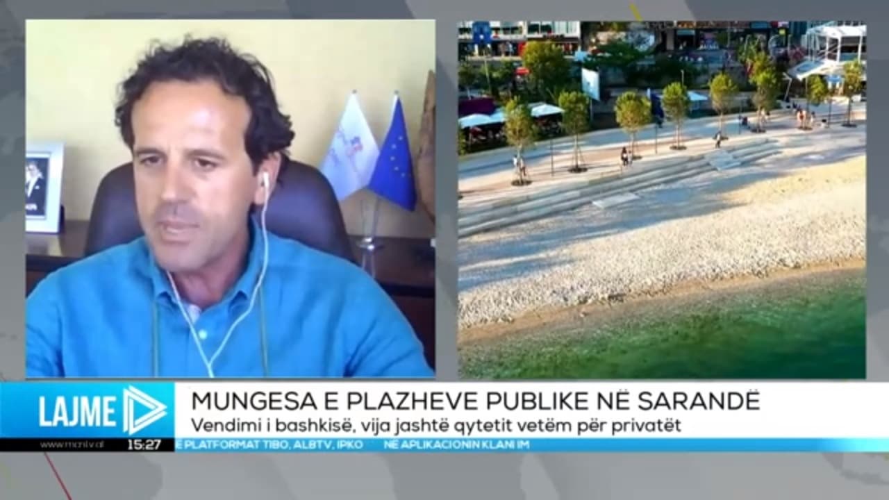 Çipa: Çështja e plazheve publike në Sarandë ka marrë zgjidhje, është nën administrimin më të mirë të mundshëm (VIDEO)