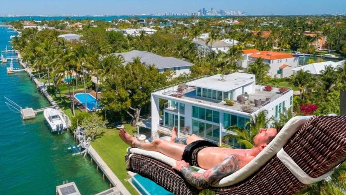 Në Miami dhe me pamje nga deti, vila luksoze ku po shijon pushimet Leo Messi