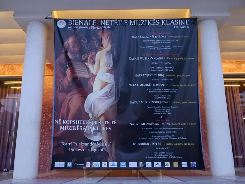Në Durrës mbahet edicioni i pestë i Bienales "Netët e muzikës klasike"
