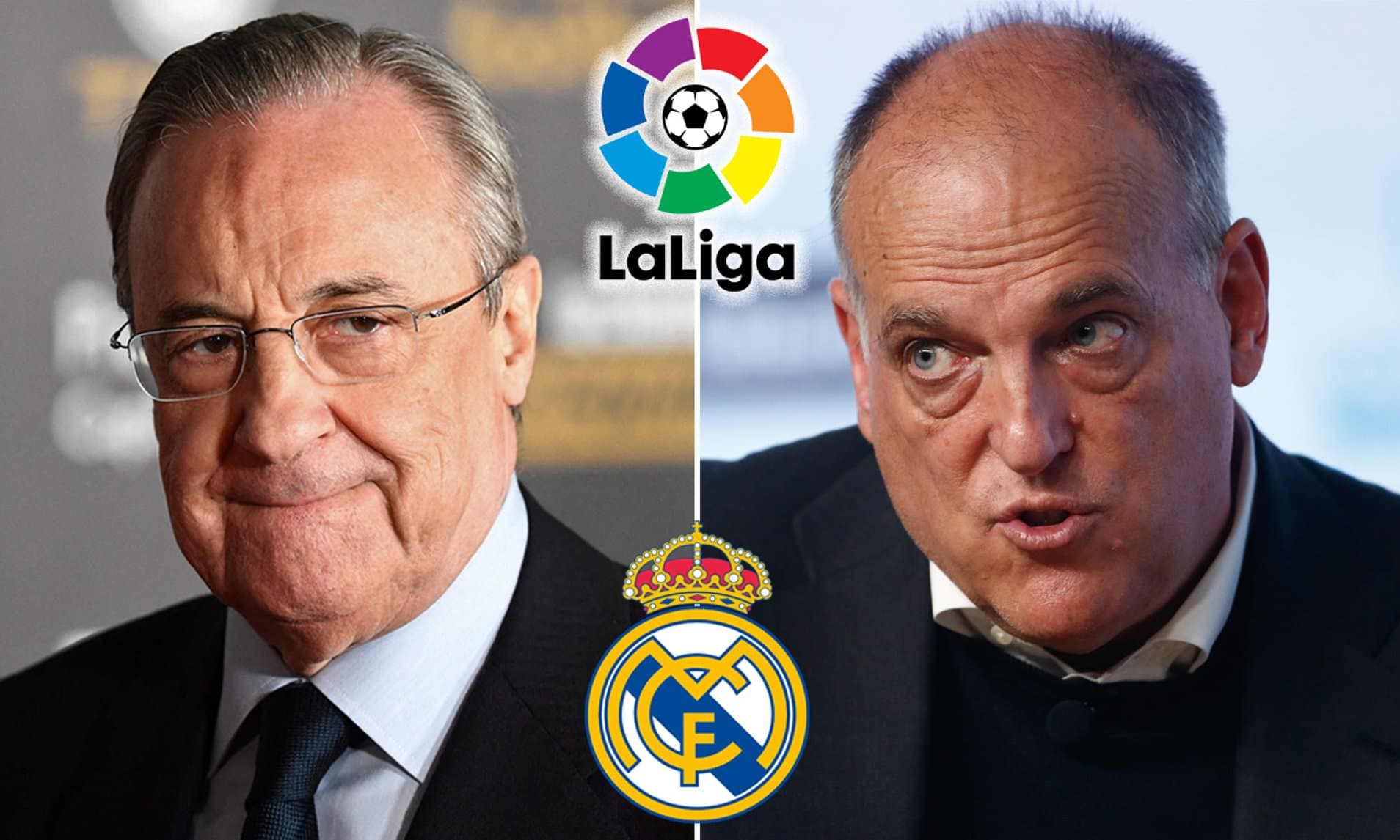 Marrëveshje pa dijeninë e klubit madrilen, Reali padit presidentin e La Liga