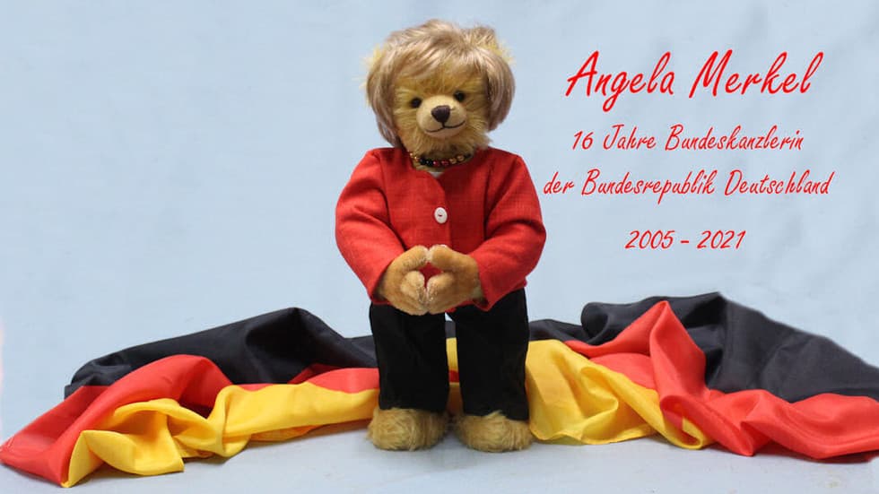 Fabrika gjermane e lodrave zbulon arushin kushtuar Angela Merkel (Foto)