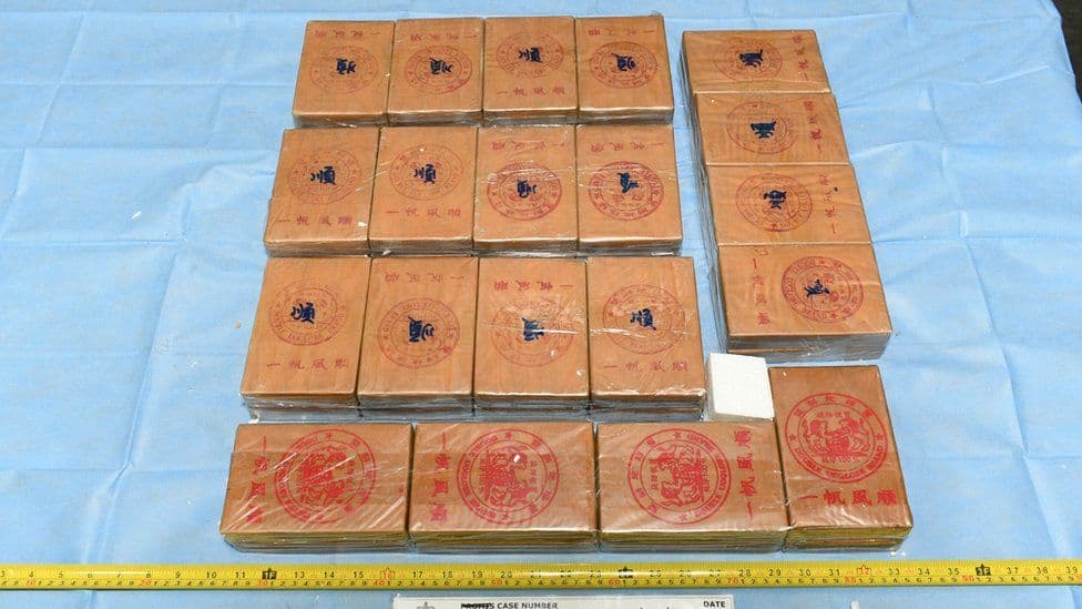 Policia australiane kap sasinë rekord të heroinës