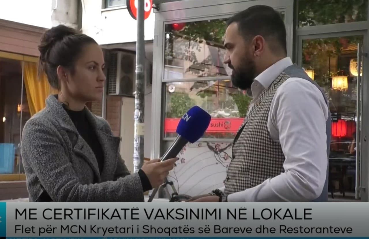 “Green pass” në lokale, Jahaj: Bizneset në gjendje të rënduar, po përgatisim planin e masave (VIDEO)