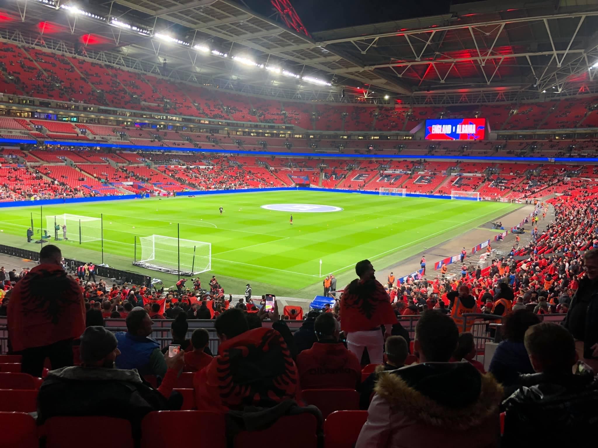 Kombëtarja nuk është vetëm në “Wembley”, mbi 10 mijë shqiptarë ndaj Anglisë