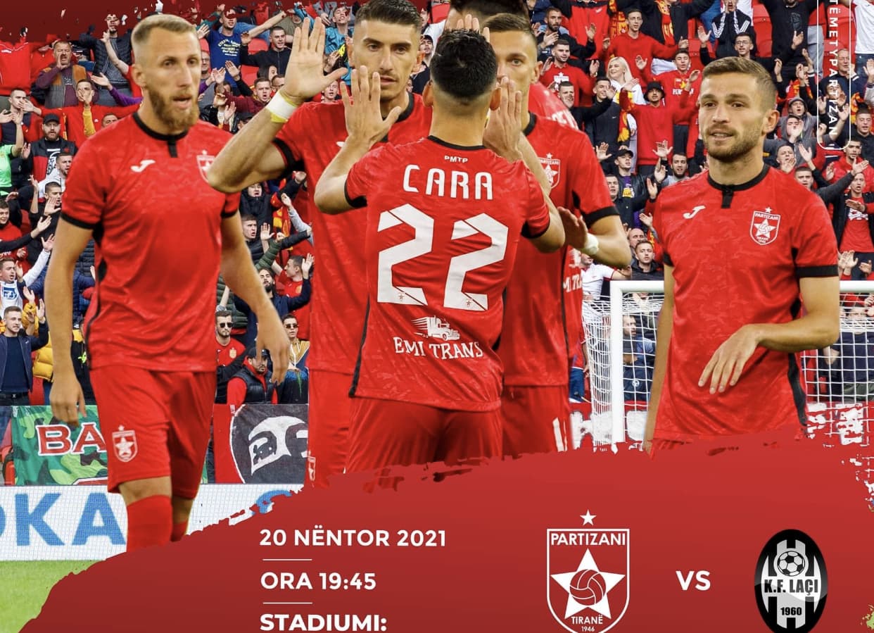 Partizani me njoftim për tifozët, zbulon stadiumin për sfidën me Laçin