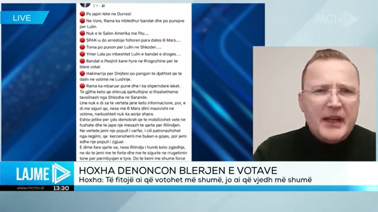 ‘6 Marsi’/ Hoxha: Mundësia që qytetarët të ndëshkojnë Rilindjen, t'i kthejnë talljen e 8 viteve (VIDEO)