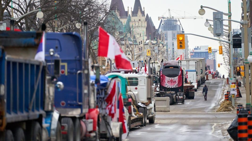 Protesta e shoferëve të kamionëve, Ontario shpall gjendjen e jashtëzakonshme