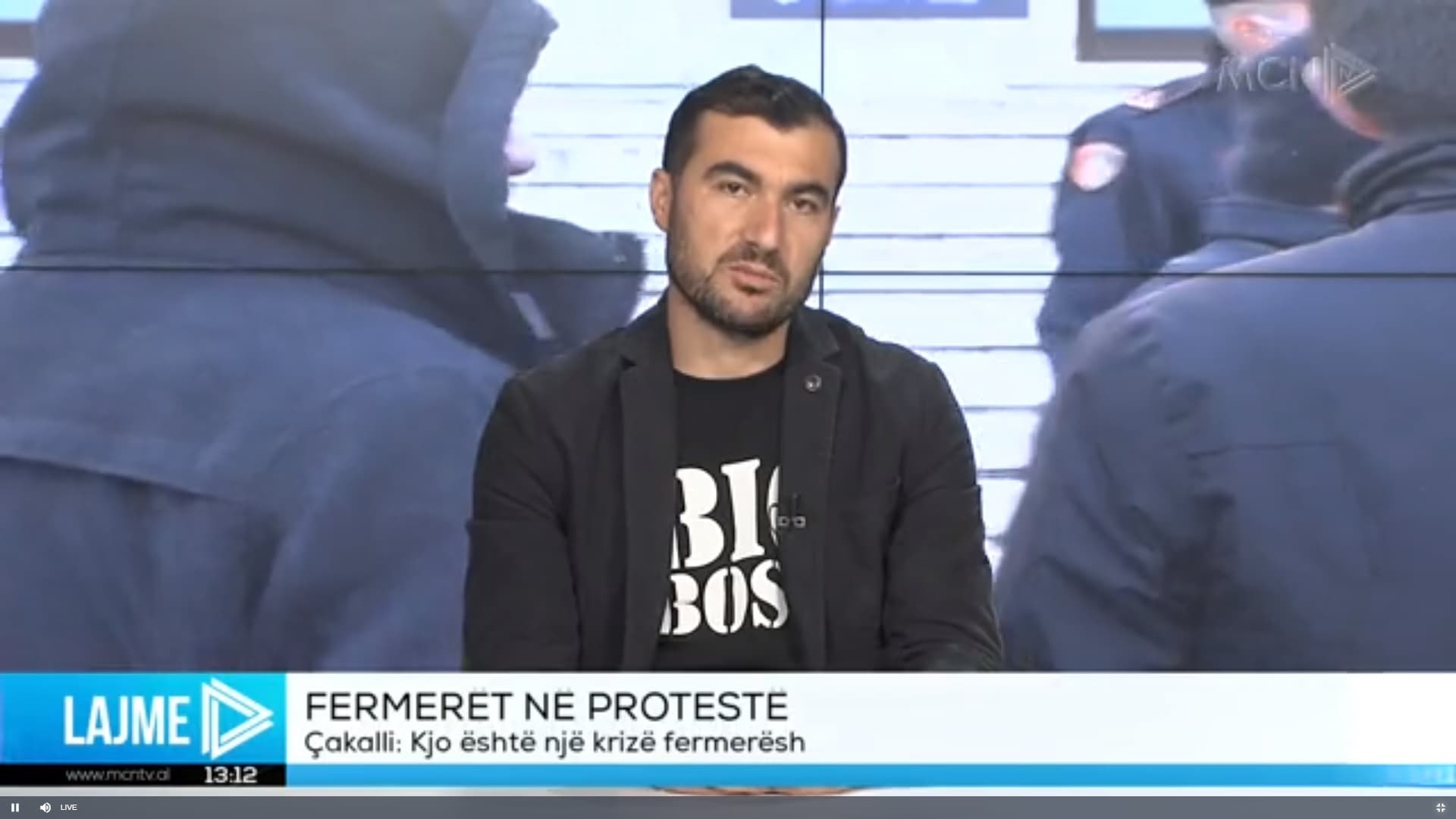 Fermerët në protestë/ Çakalli: E duam naftën me 1 euro për litër që tokat tona të mos kenë mungesë të prodhimeve bujqësore (VIDEO)
