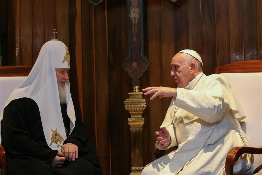 Ukraina, Papa flet me patriarkun Kirill: Sot nuk mund të flasim për luftë të drejtë