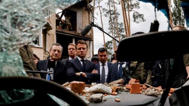 Macron: Ukraina duhet të rezistojë dhe të fitojë