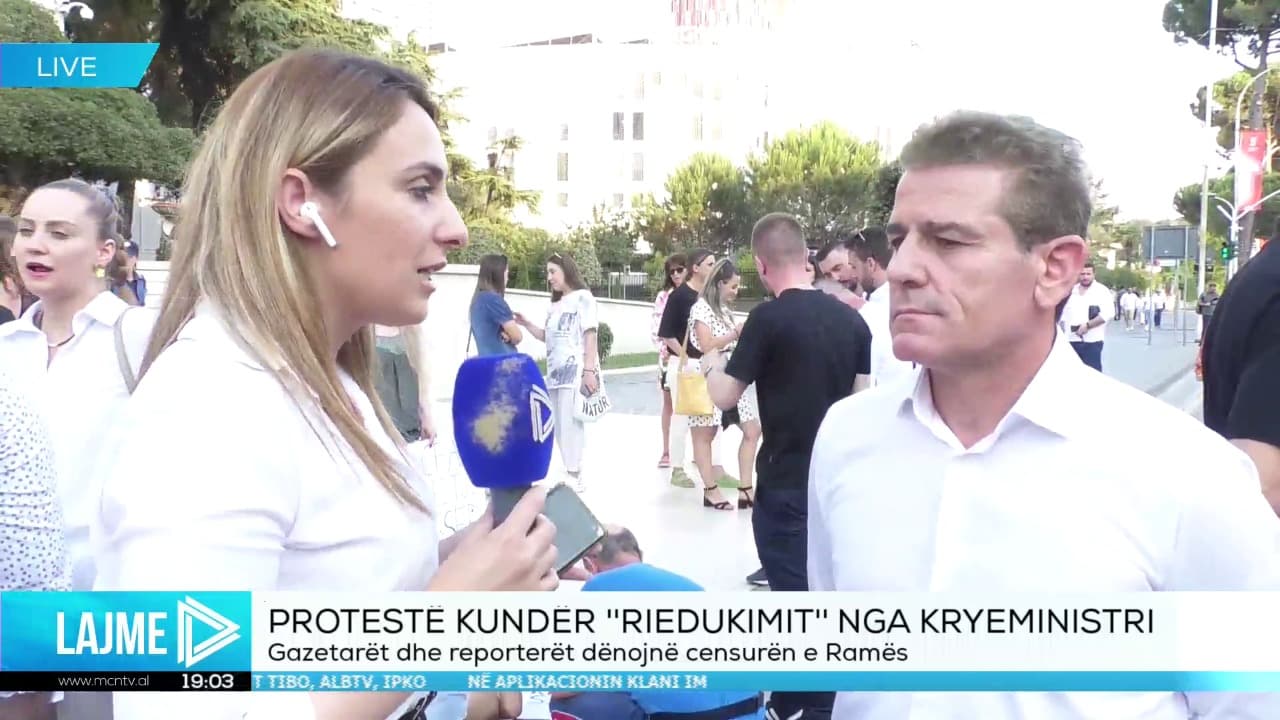 Nis protesta e gazetarëve, Çipa: Pjesëmarrje e pamjaftueshme, dy kërkesat që kemi