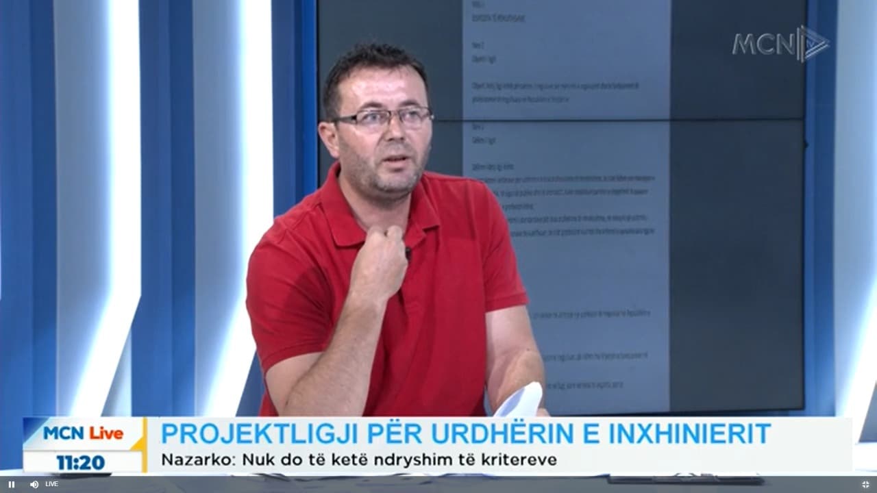 Urdhri i Inxhinierit/ Nazarko: Nuk është nismë e qeverisë, do jetë i pavarur (VIDEO)