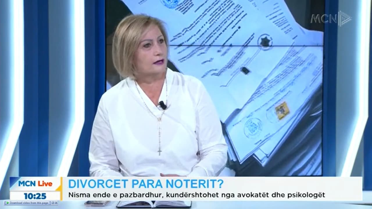 Divorcet para noterit? Hoxha: Vendos vetëm gjykata, aktet noteriale jo të besueshëm (VIDEO)