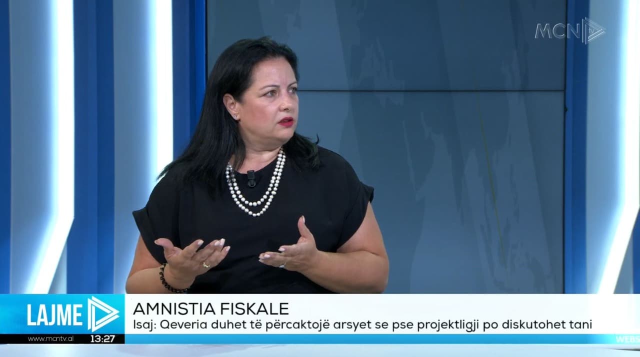 Amnistia fiskale, Isaj: Procesi kërkon transparencë, qeveria të përcaktojë arsyet e këtij projektligji