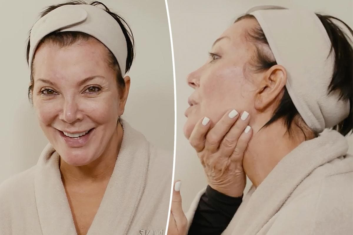 Kris Jenner surprizon fansat pa make up