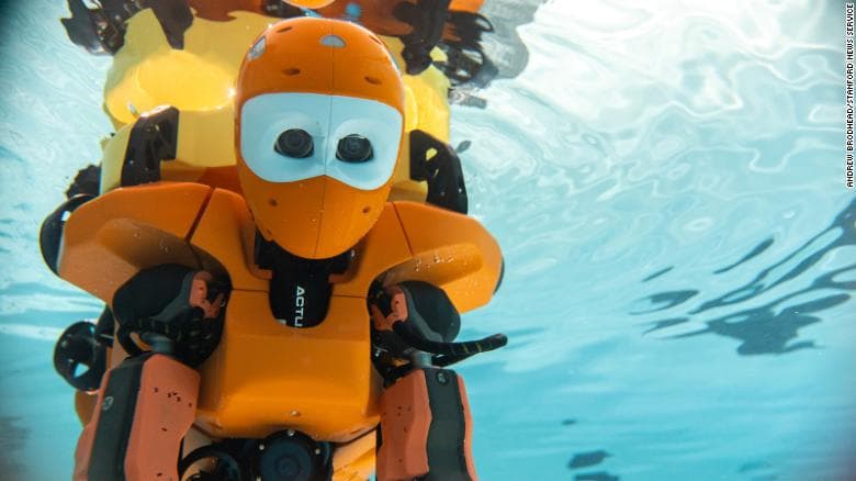 Roboti zhytës humanoid eksploron anijet e mbytura në fund të oqeanit