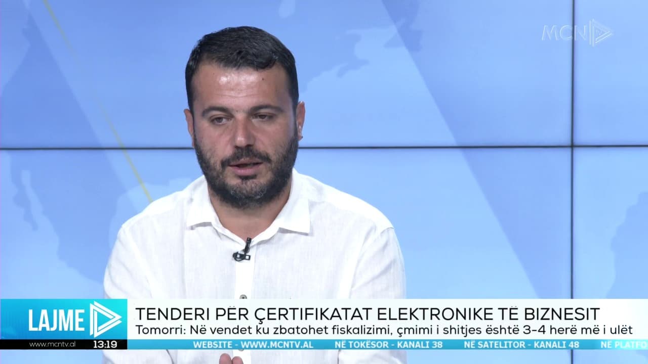 Tenderi për certifikatat elektronike të biznesit/ Tomorri: Jemi përpara një monopoli që nesër mund të jetë privat (VIDEO)
