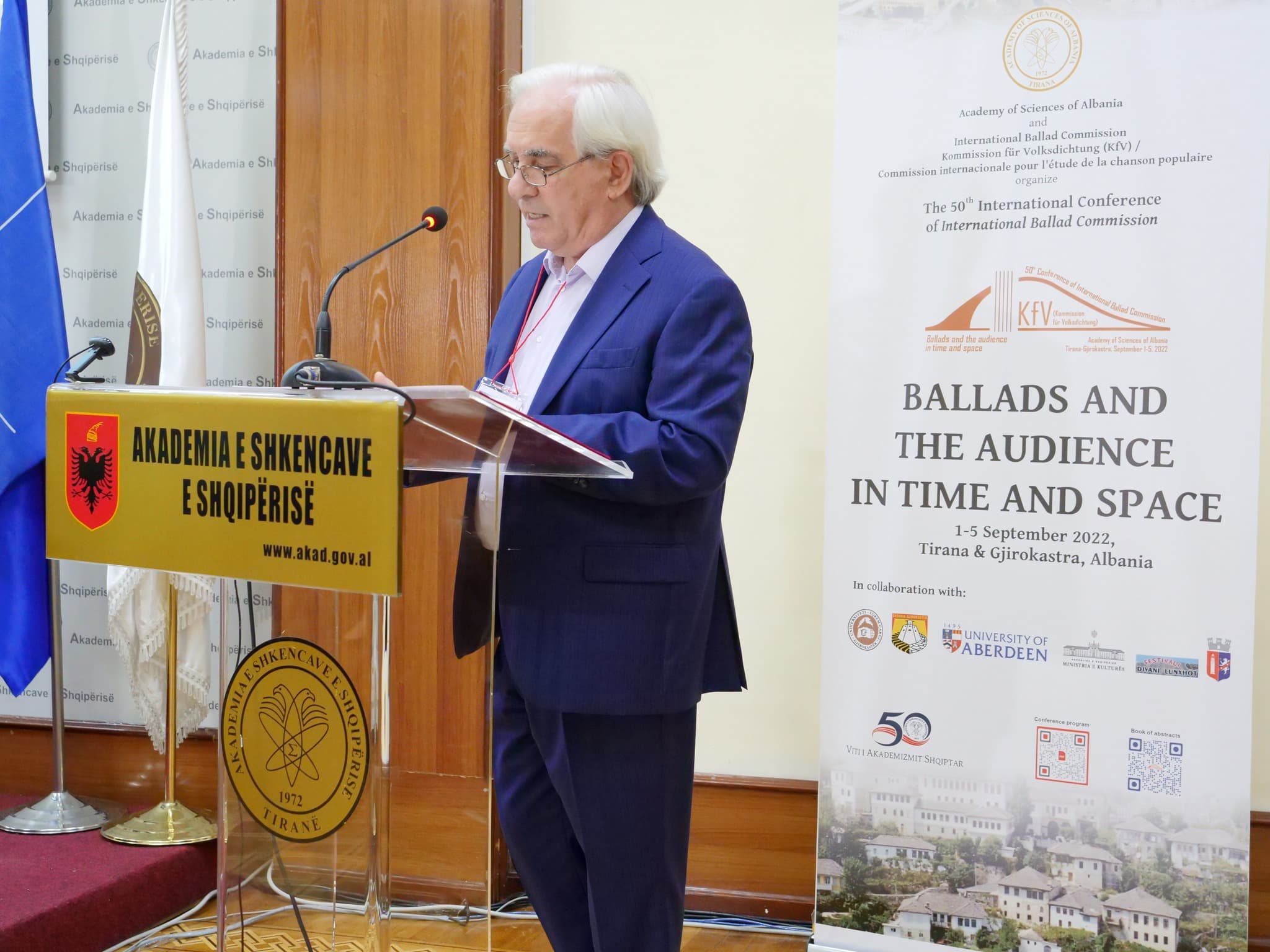 1-5 shtator/ Nis në Akademinë e Shkencave Konferenca e 50-të Botërore e Baladave