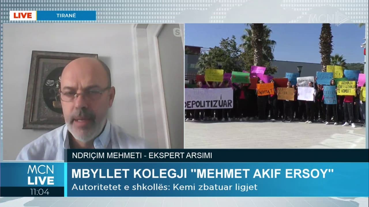 Mbyllja e kolegjit turk “Mehmet Akif Ersoy”/ Mehmeti: Atentat ndaj arsimit, hakmarrje e pastër (VIDEO)