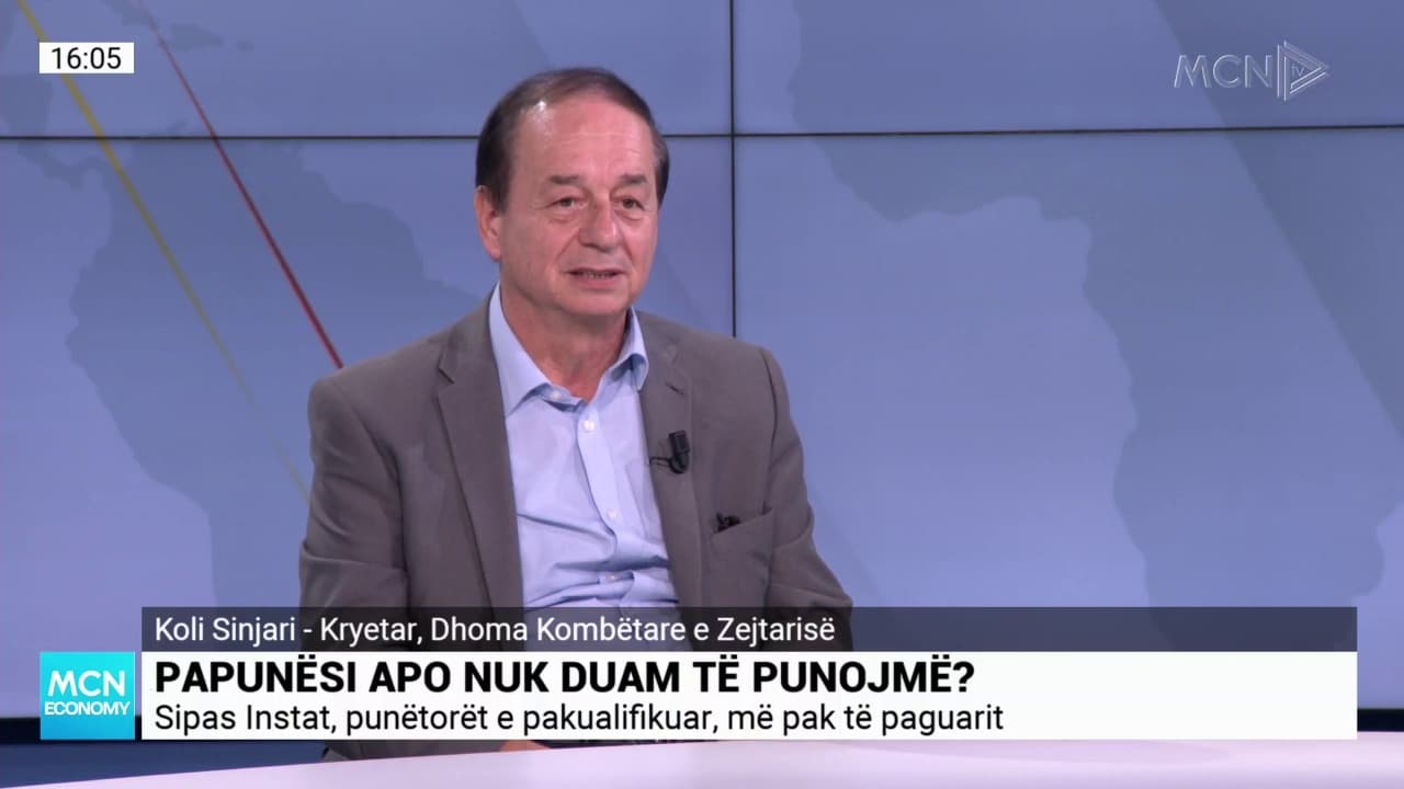Sinjari: Shkollat profesionale nuk i plotësojnë kërkesat e tregut! Institucionet të vendosin lidhje mes të papunëve dhe bizneseve
